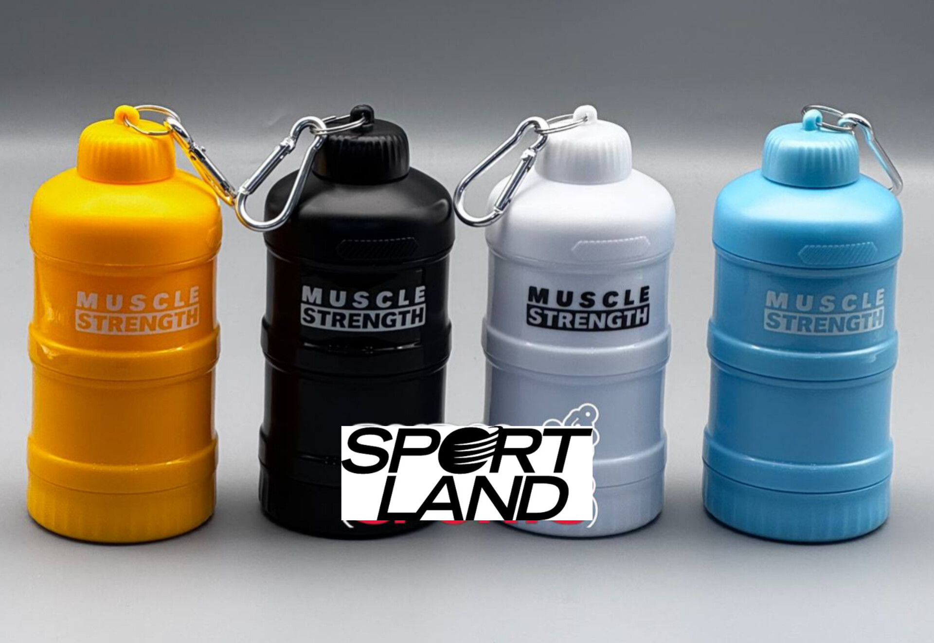 فانل جای مکمل 3محفظه برند muscle strength